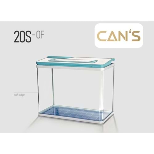 Cans Akvaryum 20S-OF-620 62.5x33x47 cm