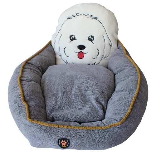 Daisy Köpek Başlıklı Yatak 60*60 cm