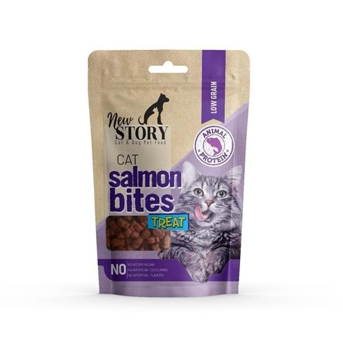 New Story Cat Salmon Bites 60 Gr