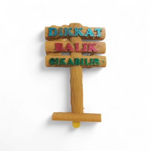 Akvaryum Dekor Tabela 8x5 cm