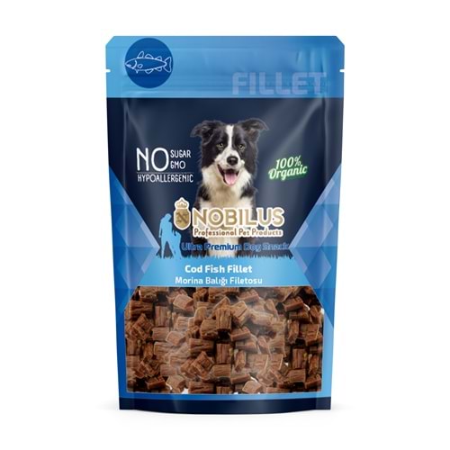 Nobilus Morina Balığı Fileto Köpek Ödülü 80Gr