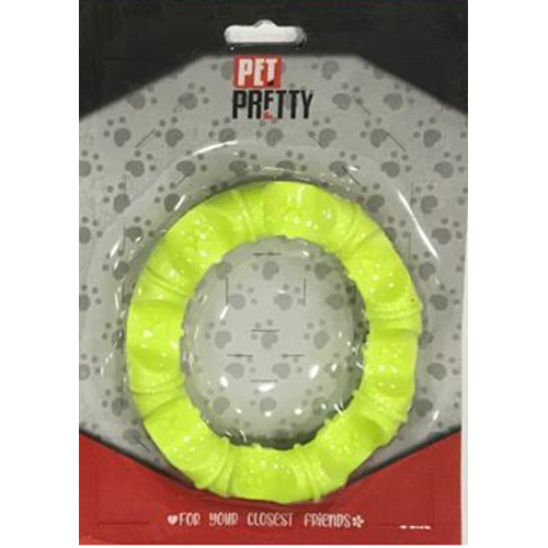 Pet Pretty Pati Desenli Halka Köpek Oyuncağı