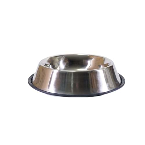 Çelik Kaymaz Tabanlı Kabartmalı Mama Su Kabı 96 Oz