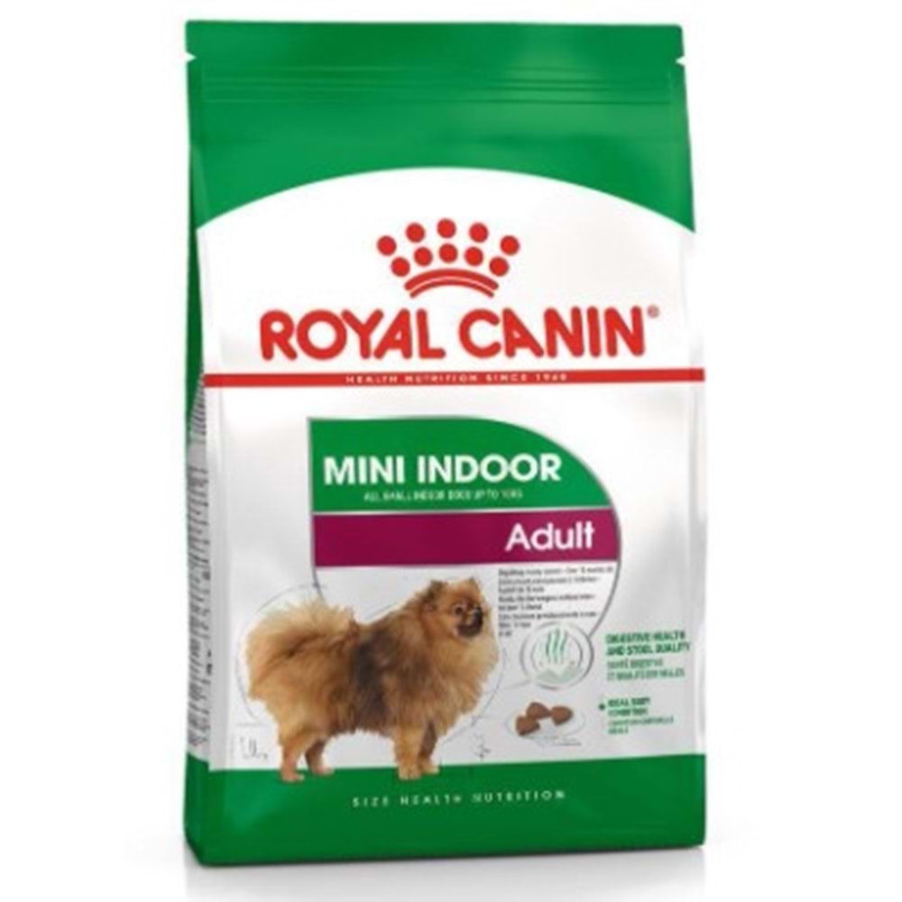 Royal Canin Mini Indoor Küçük Irk Yetişkin Köpek Maması 1,5Kg