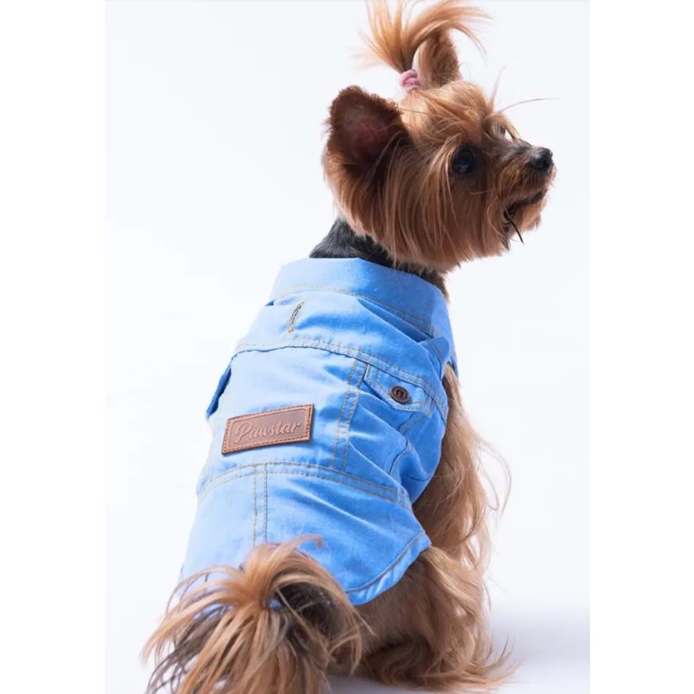 Açık Mavi Denim Look Gömlek