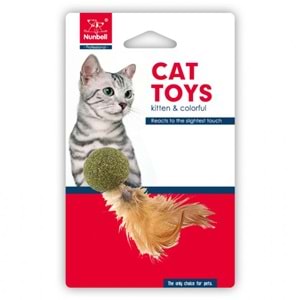 Nunbell Kedi Oyuncagı Catnıp Top Tüylü