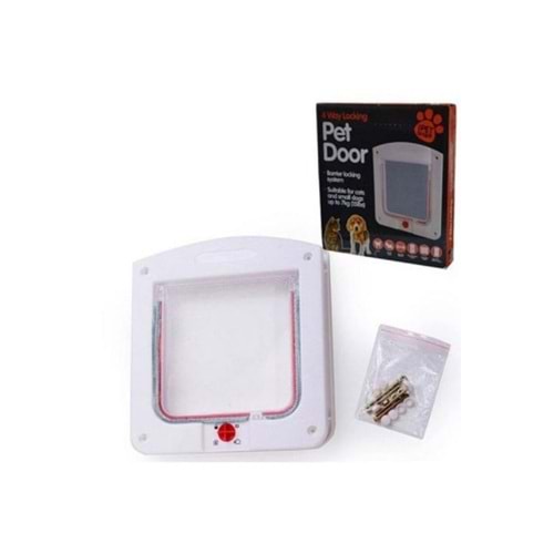 Pet Door 4 Yollu Kedi Kapısı 22X20X3 Cm