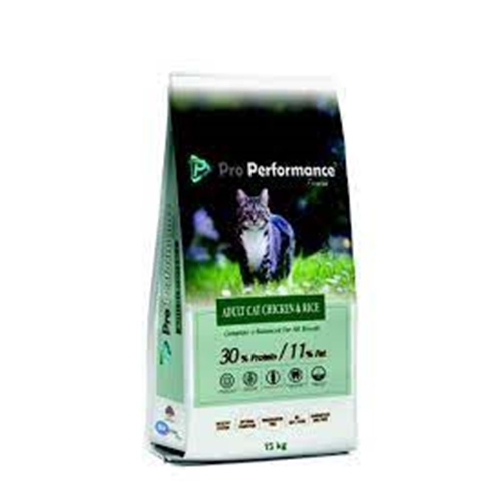 Pro Performance Premium Cat Tavuklu Pirinçli 15 Kg
