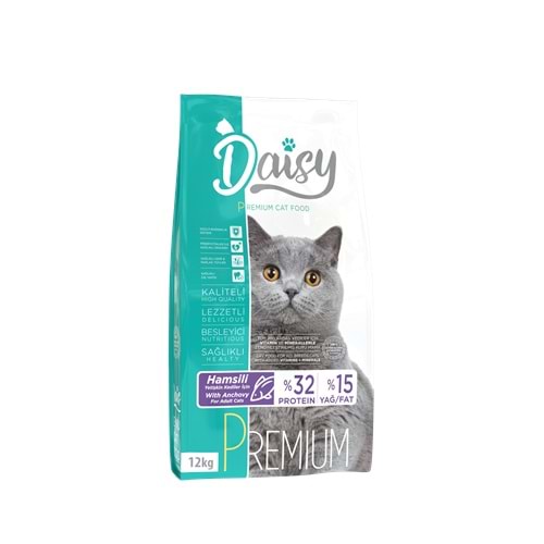 Daisy Premium Hamsili Kedi Açık Taze Mama 1Kg