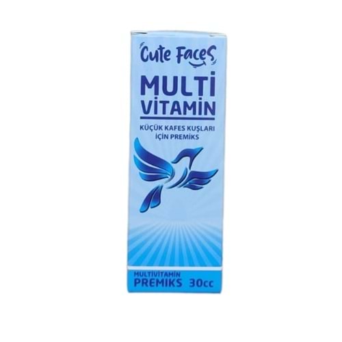 Cute Faces Multivitamin Premiks 30Cc