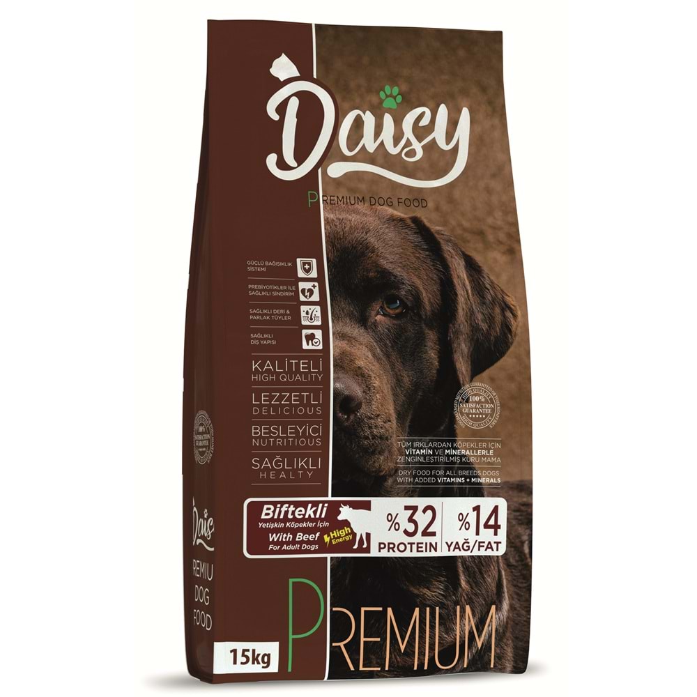 Daisy Adult Dog Hıgh Energy 32/14 Beef 15 Kg