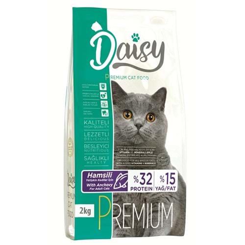 Daisy Adult Cat Premıum 32/15 Anchovy 2 Kg