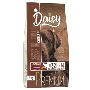Daisy Adult Dog Hıgh Energy 32/14 Beef 3 Kg