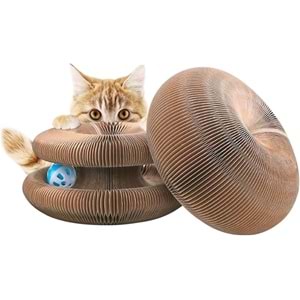 Akordiyon Kedi Oyuncak