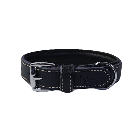 Daisy Klasik Deri Köpek Tasması Xxs-2Cm Lacivert