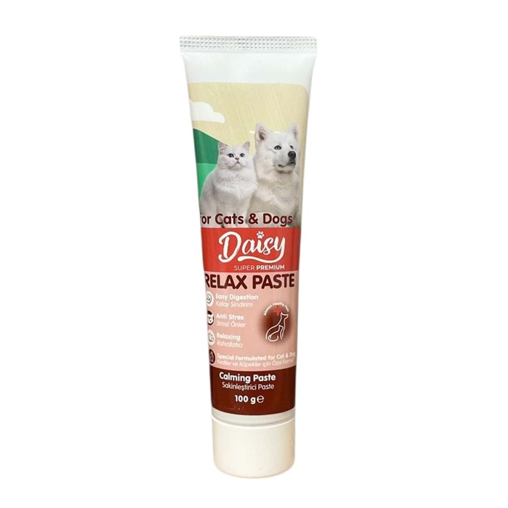 Daisy Relax Pasta Sakinleştirici Kedi Köpek Macunu 100 Gr