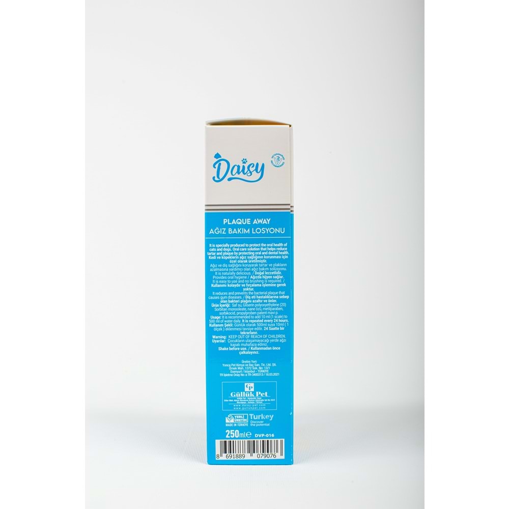 Daisy Kedi Köpek Ağız Bakım Suyu 250Ml