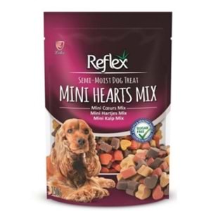 Reflex Semi-Moist Köpek Ödülü Mini Kalp Mix 150 Gr