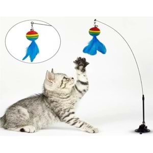 Tüylü Toplu Vantuzlu Oyun Oltası