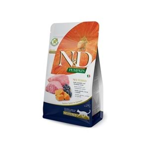 N&D Pumpkin Kuzu&Yaban Mersini Neutered Adult 1,5 Kg
