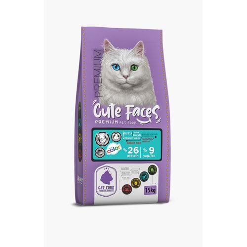 Cute Faces Gurme Kedi Maması 1 Kg