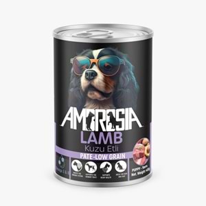 Ambrosia Pate Kuzu Etli Yavru Köpek Maması 400 gr