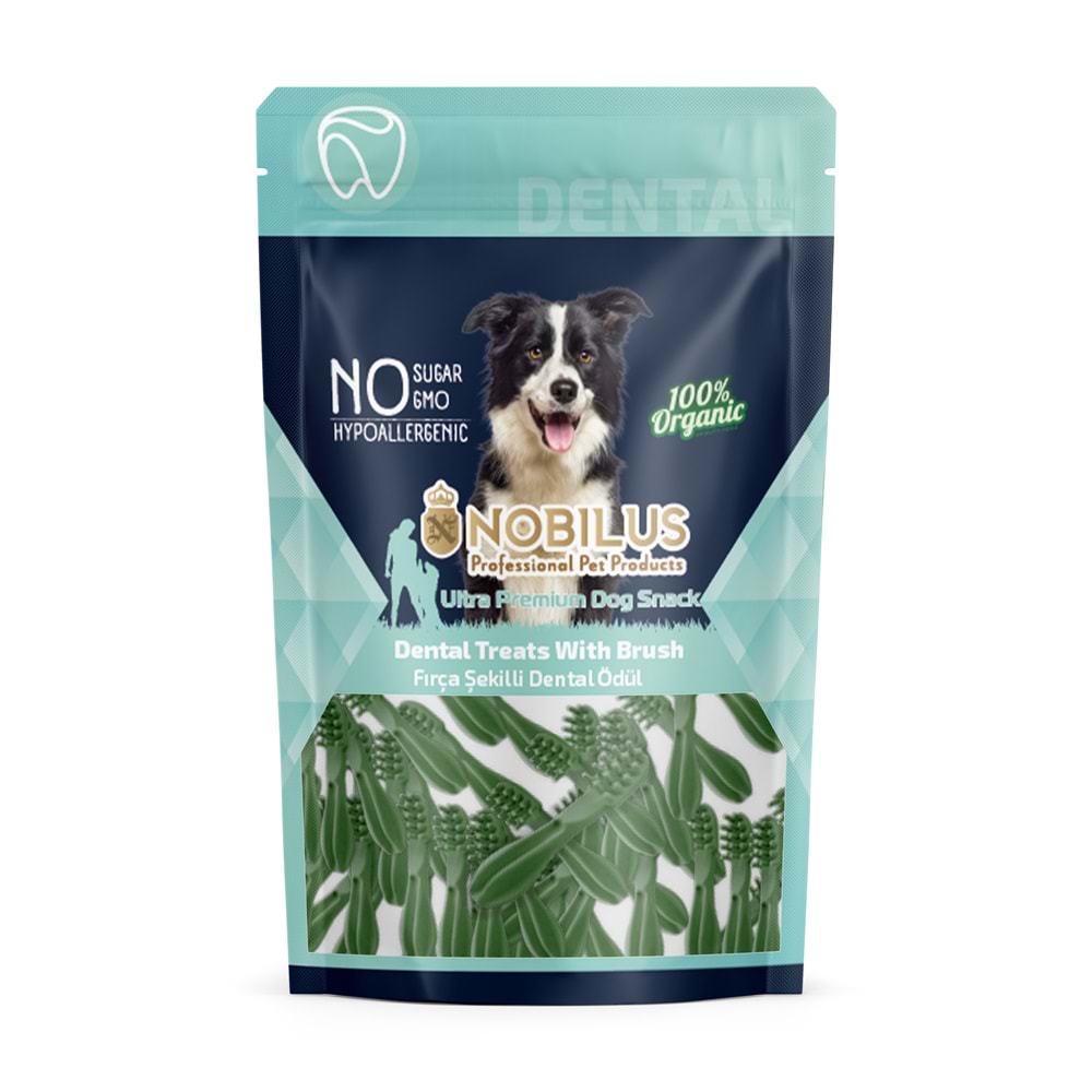 Nobilus Fırça Dental Ağız Bakım Köpek Ödülü 80Gr