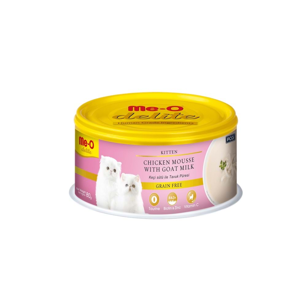 ME-O DELITE KEÇİ SÜTÜ- TAVUK PÜRE KEDİ KON.80GR